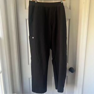 FIGS Axim 2.0 Cargo Black Pants Trousers